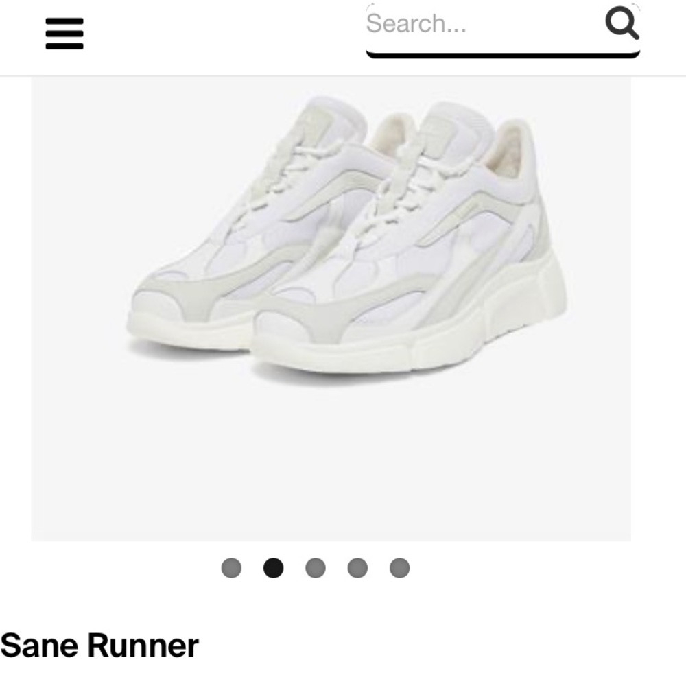 NWT J.Lindberg “Sane Runners” WHITE / 46 SOLD OUT